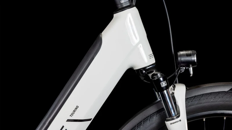 Cube Touring Hybrid One 500 Wh E-Bike Easy Entry 28" cotton´n´black