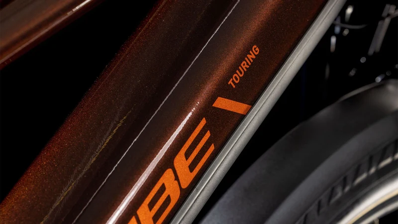 Cube Touring Hybrid Pro 625 Wh E-Bike Trapeze 28" cinnamon´n´orange