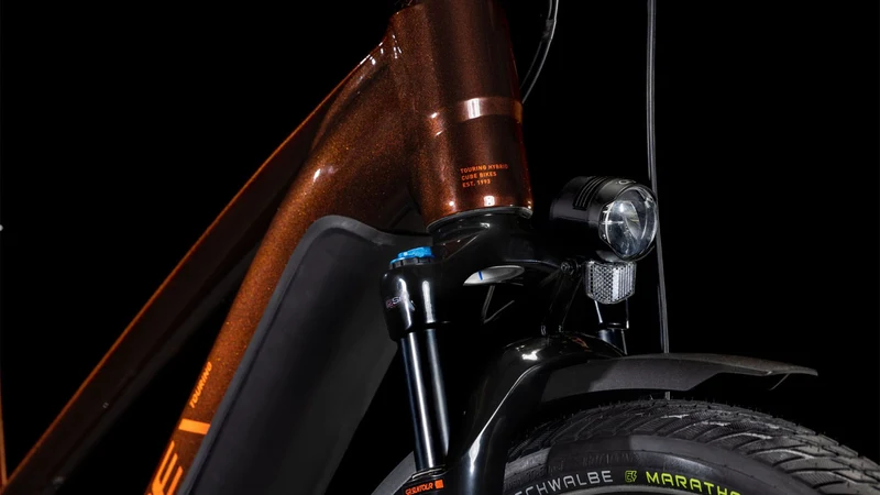 Cube Touring Hybrid Pro 625 Wh E-Bike Trapeze 28" cinnamon´n´orange