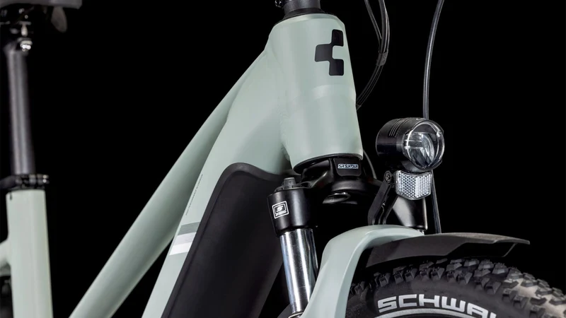 Cube Nuride Hybrid Performance 500 Wh Allroad E-Bike Trapeze 28" swampgrey´n´black