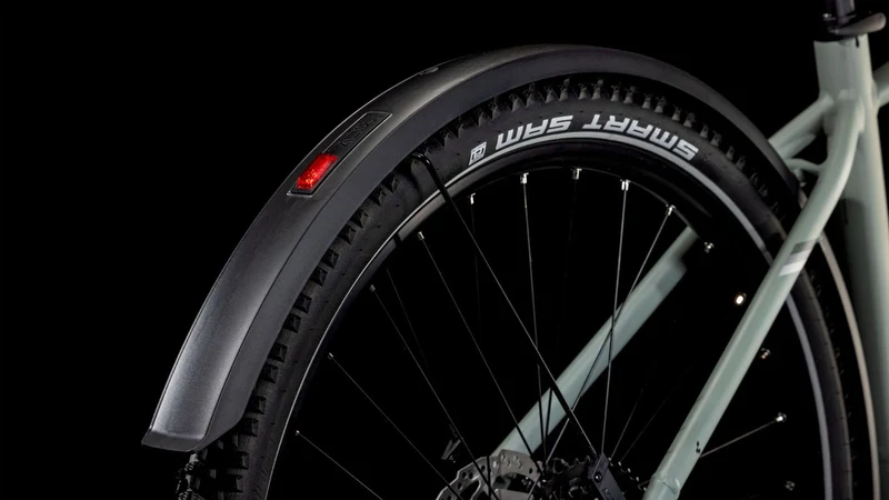 Cube Nuride Hybrid Performance 625 Wh Allroad E-Bike Diamant 28" swampgrey´n´black