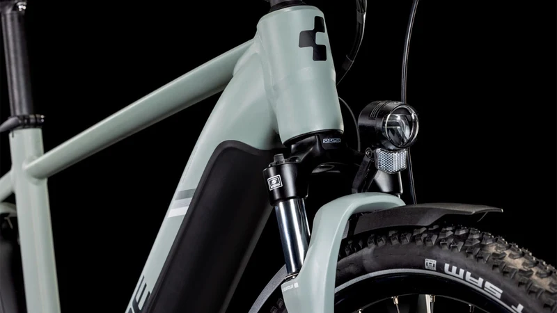 Cube Nuride Hybrid Performance 625 Wh Allroad E-Bike Diamant 28" swampgrey´n´black
