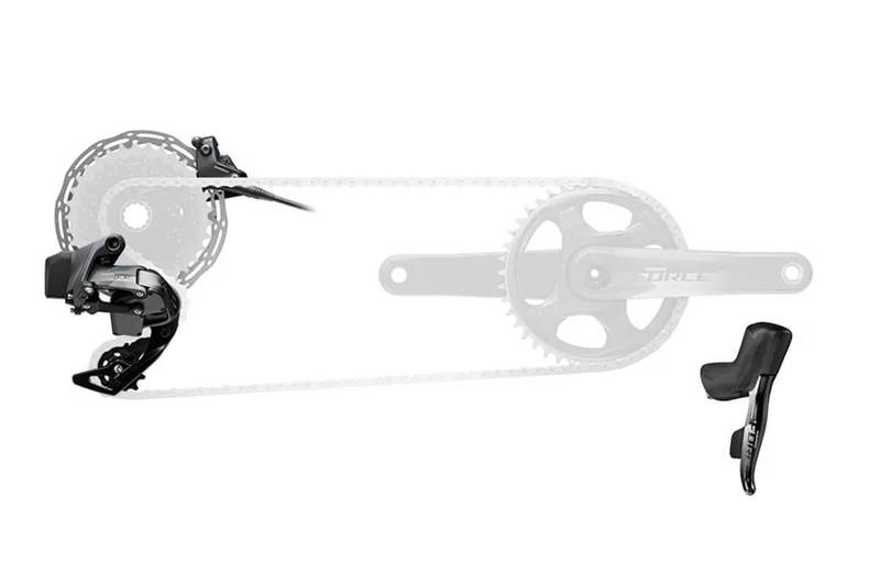 SRAM Force E-Tap AXS 1x12 Speed Flatmount Disc Gearset