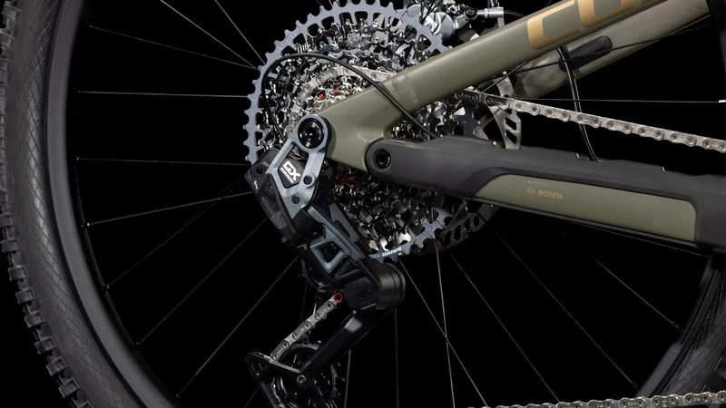 Cube Stereo Hybrid One44 HPC TM 800 Wh E-Bike Fully dustyolive´n´gold