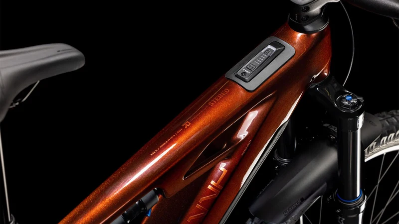 Cube Stereo Hybrid One77 HPC Race 800 Wh E-Bike Fully 29"/27,5" liquidorange´n´orange