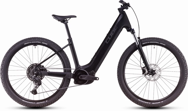 Cube Reaction Hybrid One 600 Wh E-Bike Hardtail Easy Entry 27,5" blackline