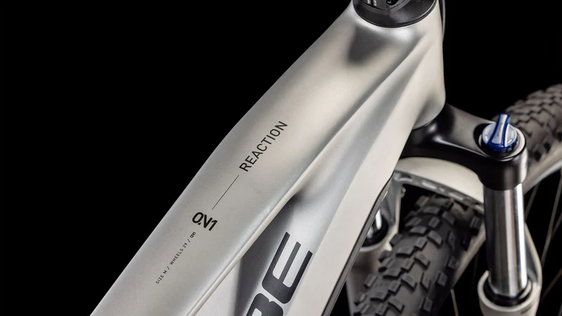Cube Reaction Hybrid One 800 Wh E-Bike Hardtail Diamant silver´n´black
