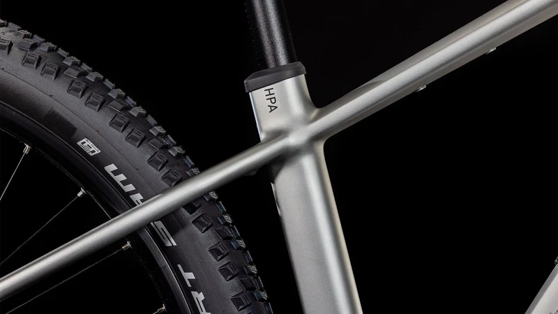 Cube Reaction Hybrid One 800 Wh E-Bike Hardtail Diamant silver´n´black