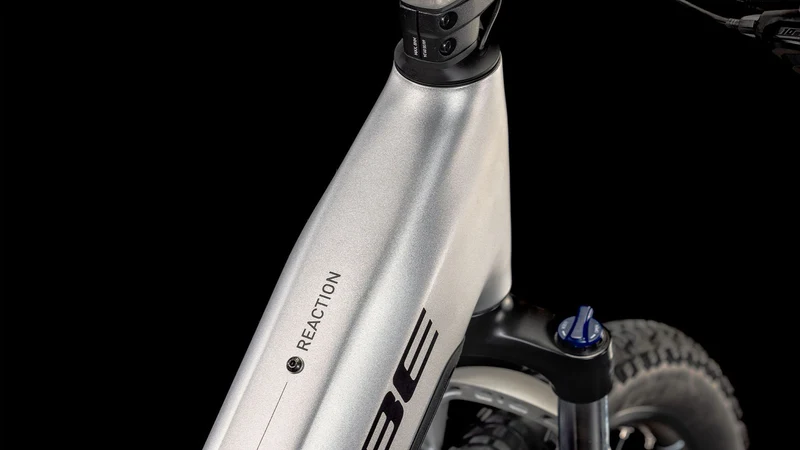 Cube Reaction Hybrid One 800 Wh E-Bike Hardtail Easy Entry 27,5" silver´n´black