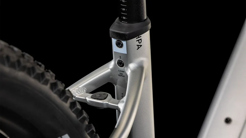 Cube Reaction Hybrid One 800 Wh E-Bike Hardtail Easy Entry 27,5" silver´n´black