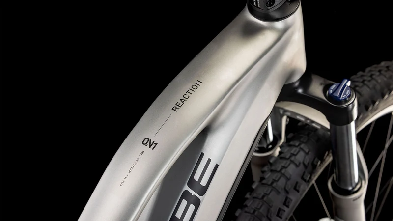 Cube Reaction Hybrid One 800 Wh E-Bike Hardtail Trapeze silver´n´black