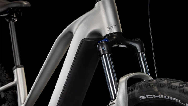 Cube Reaction Hybrid One 800 Wh E-Bike Hardtail Trapeze silver´n´black
