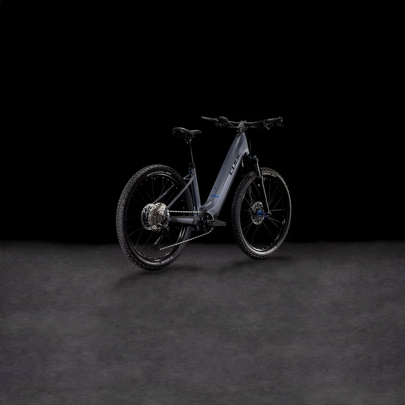 Cube Reaction Hybrid Pro 600 Wh E-Bike Hardtail Easy Entry 27,5" metallicgrey´n´black