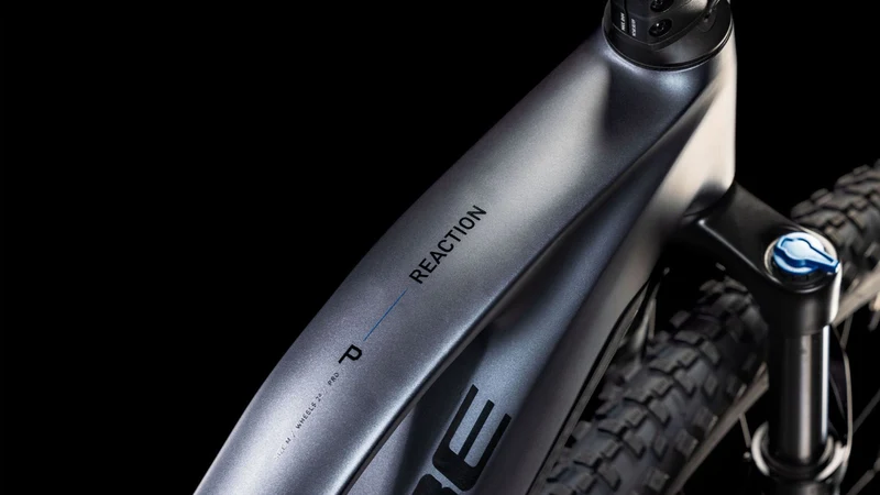 Cube Reaction Hybrid Pro 800 Wh E-Bike Hardtail Trapeze metallicgrey´n´black