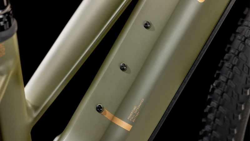 Cube Reaction Hybrid Pro 600 Wh E-Bike Hardtail Trapeze dustyolive´n´gold