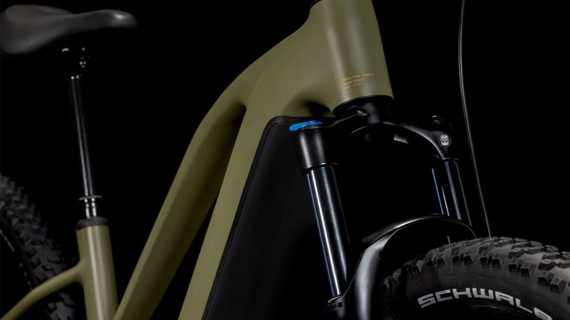 Cube Reaction Hybrid Pro 600 Wh E-Bike Hardtail Trapeze dustyolive´n´gold