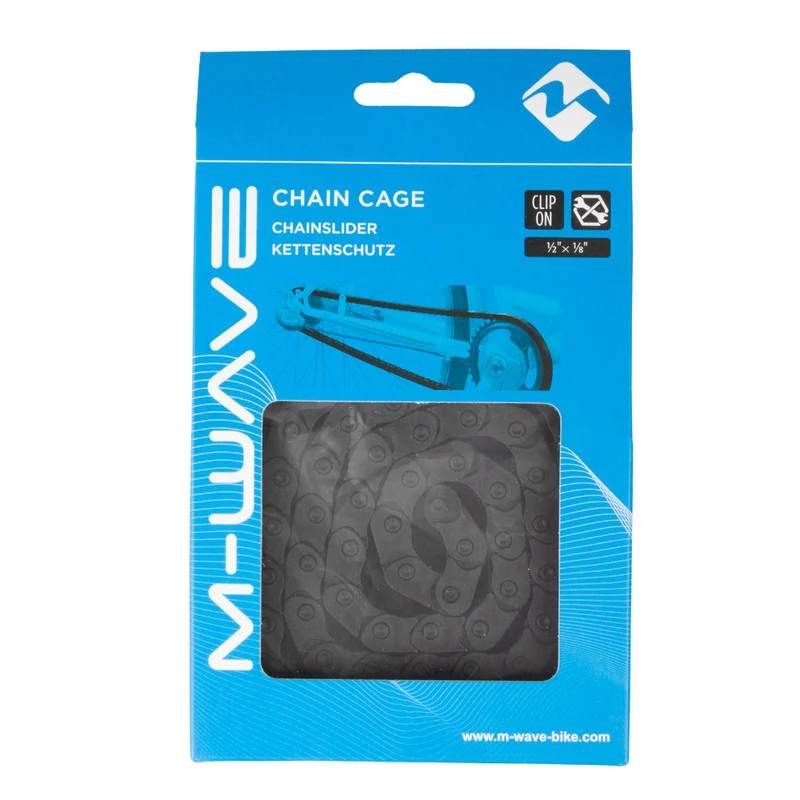 Carter de chaine vélo montage sur la chaîne Chain Cage M-Wave