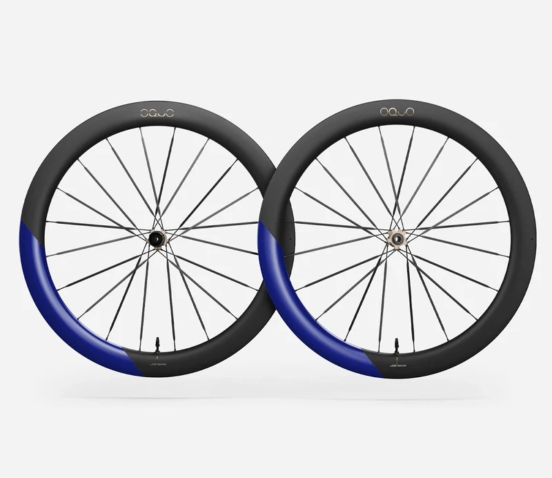 Oquo Satz Rennräder RA57LTD CS Shimano HG Metallic Cobalt Blue Matt