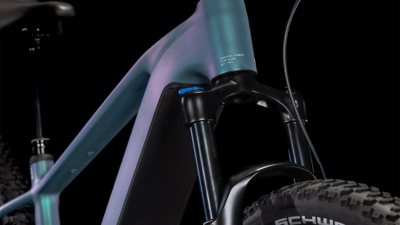 Cube Reaction Hybrid Pro 600 Wh E-Bike Hardtail Diamant smaragdgrey´n´prism