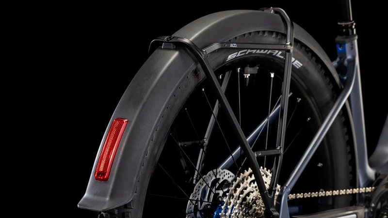 Cube Reaction Hybrid Pro Allroad 800 Wh E-Bike Hardtail Easy Entry 27,5" metallicgrey´n´black