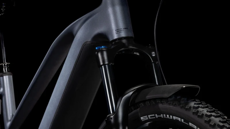 Cube Reaction Hybrid Pro Allroad 600 Wh E-Bike Hardtail Trapeze metallicgrey´n´black