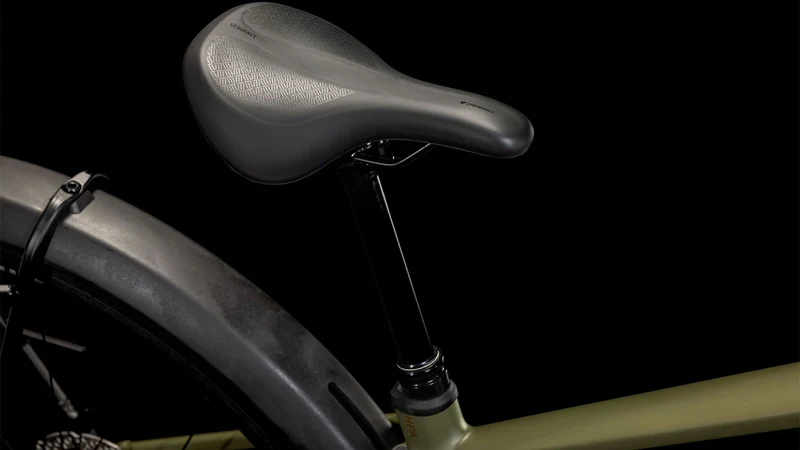 Cube Reaction Hybrid Pro Allroad 600 Wh E-Bike Hardtail Diamant dustyolive´n´gold