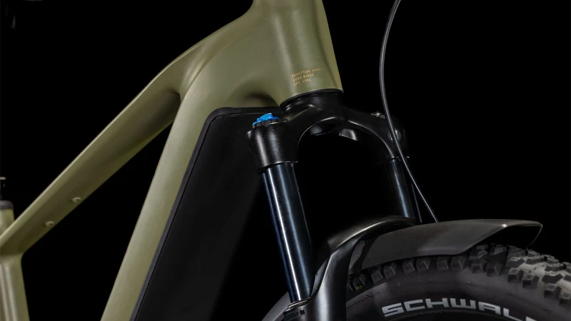 Cube Reaction Hybrid Pro Allroad 600 Wh E-Bike Hardtail Diamant dustyolive´n´gold
