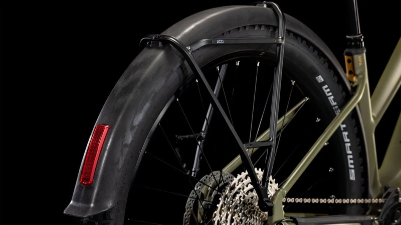 Cube Reaction Hybrid Pro Allroad 800 Wh E-Bike Hardtail Trapeze dustyolive´n´gold
