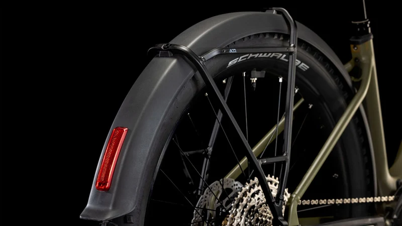 Cube Reaction Hybrid Pro Allroad 800 Wh E-Bike Hardtail Easy Entry 27,5" dustyolive´n´gold