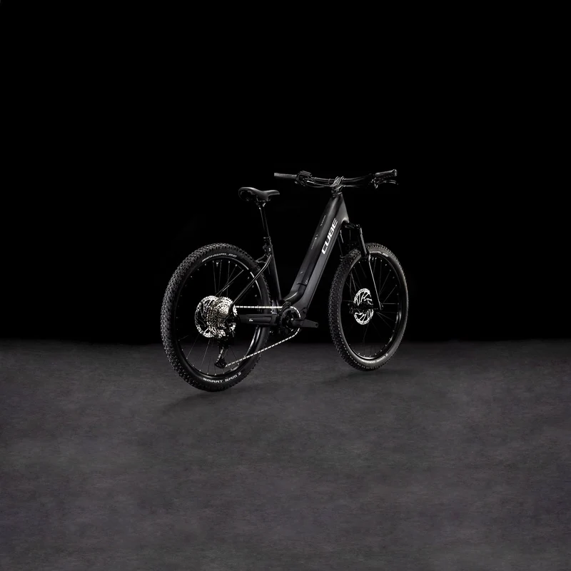 Cube Reaction Hybrid Race 800 Wh E-Bike Hardtail Easy Entry 27,5" black´n´metal