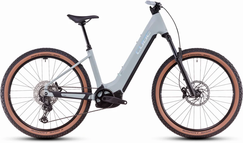 Cube Reaction Hybrid Race 800 Wh E-Bike Hardtail Easy Entry 27,5" desertgreen´n´prism