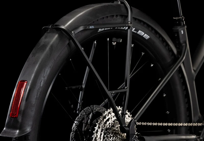 Cube Reaction Hybrid Race Allroad 800 Wh E-Bike Hardtail Trapeze black´n´metal