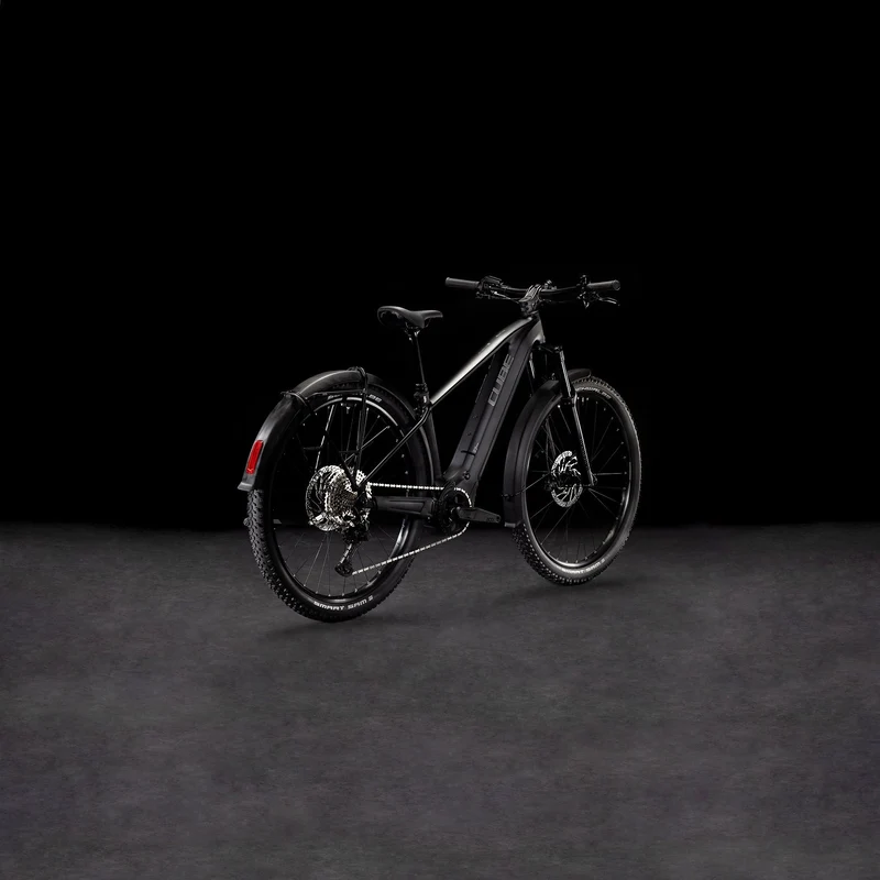 Cube Reaction Hybrid Race Allroad 800 Wh E-Bike Hardtail Diamant black´n´metal