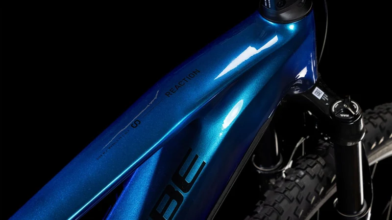 Cube Reaction Hybrid SLX 800 Wh E-Bike Hardtail Diamant nebula´n´blue