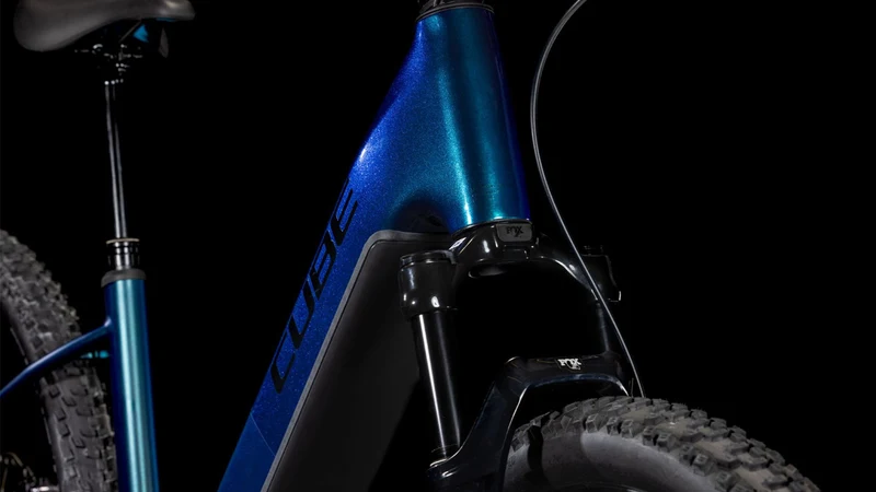 Cube Reaction Hybrid SLX 800 Wh E-Bike Hardtail Easy Entry 27,5" nebula´n´blue