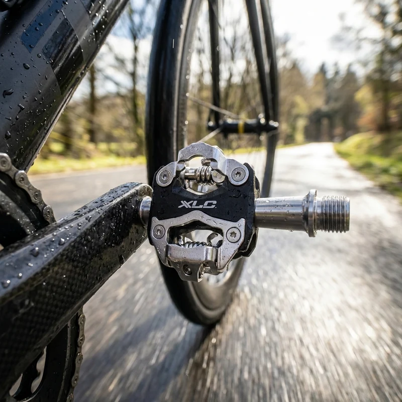 XLC Systempedal PD-S15 schwarz/silber, zweiseitig