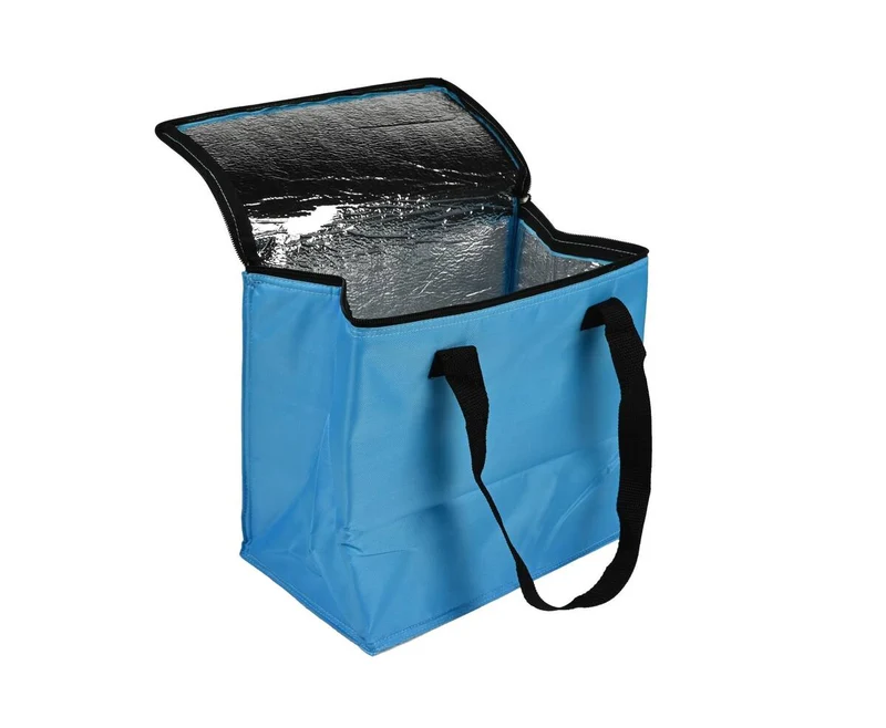 Kühltasche 12L, 27x28x16cm, hält Speisen/Getränke kühl für Picknicks.