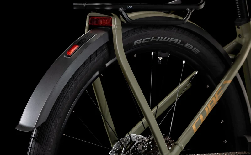 Cube Kathmandu Hybrid Pro 800 Wh E-Bike Trapeze 28" dustyolive´n´gold