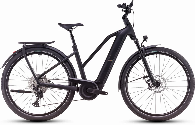 Cube Kathmandu Hybrid EXC 800 Wh E-Bike Trapeze 28" black´n´prism