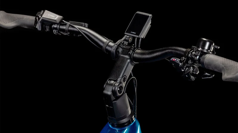 Cube Kathmandu Hybrid EX ABS 800 Wh E-Bike Easy Entry 28" electricblue´n´chrome