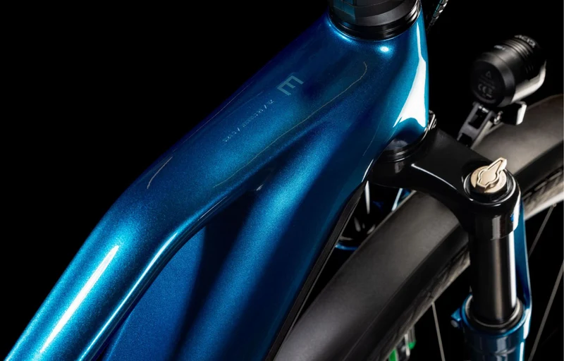 Cube Kathmandu Hybrid EX ABS 800 Wh E-Bike Trapeze 28" electricblue´n´chrome