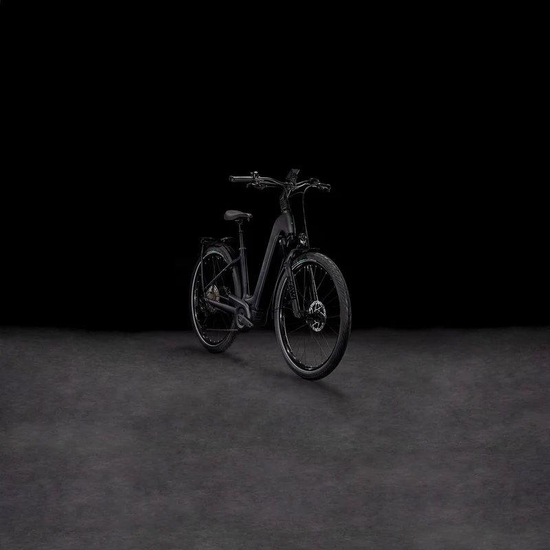 Cube Kathmandu Hybrid EXC 800 Wh E-Bike Easy Entry 28" black´n´prism