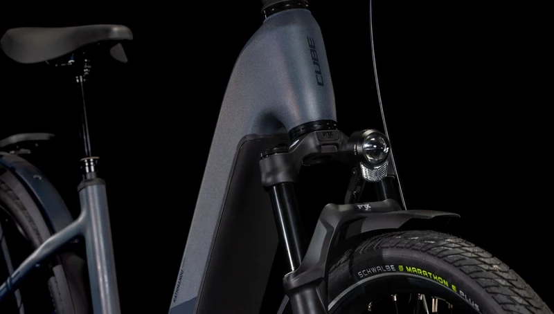 Cube Kathmandu Hybrid Comfort SLX 800 Wh E-Bike Easy Entry 28" nightsky´n´ink