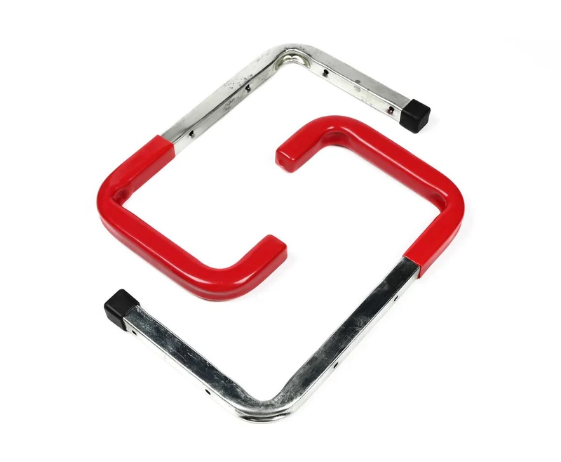 Aufhänghaken 26x15 cm, 2er-Set – 45 kg pro Haken für Fahrräder und Leitern