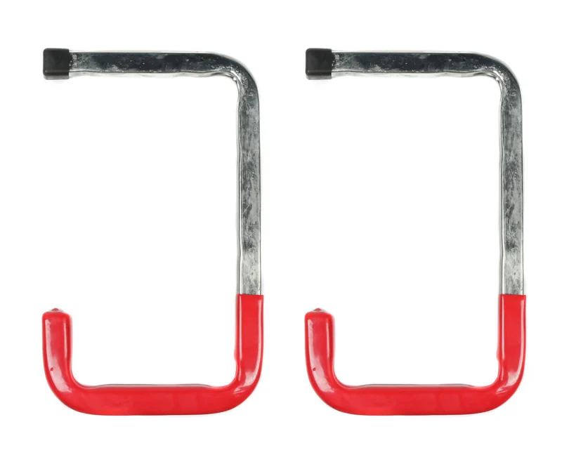 Aufhänghaken 26x15 cm, 2er-Set – 45 kg pro Haken für Fahrräder und Leitern