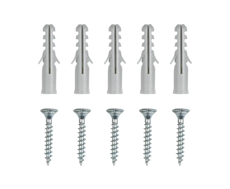 Set aus 5 verzinkten S-Haken, ideal zum Aufhängen von Werkzeugen.
