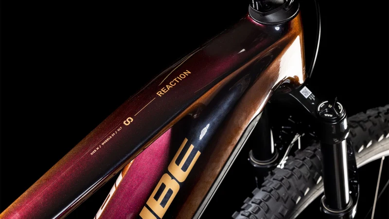 Cube Reaction Hybrid SLT 800 Wh E-Bike Hardtail Diamant solareclipse´n´bronze