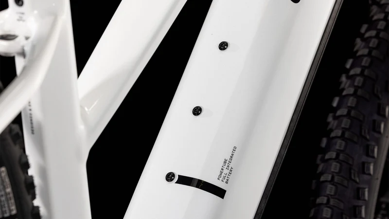 Cube Reaction Hybrid SLT 800 Wh E-Bike Hardtail Trapeze metallicwhite´n´black
