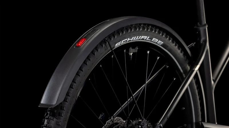 Cube Nuride Hybrid Pro Allroad 800 Wh E-Bike Trapeze 28" black´n´bronze