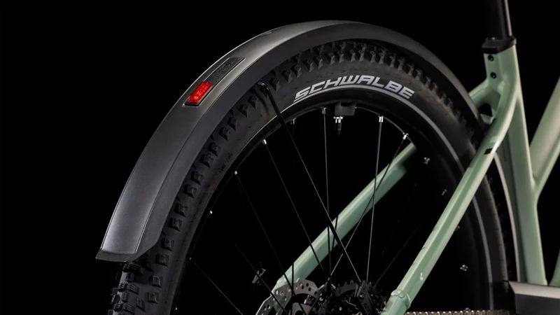 Cube Nuride Hybrid Pro Allroad 800 Wh E-Bike Trapeze 28" pistachio´n´stonegrey